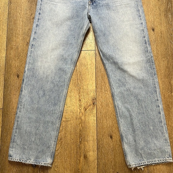 NWT AGOLDE 90’s Pinch Waist High Rise Straight Jeans Size 32 - Picture 7 of 10